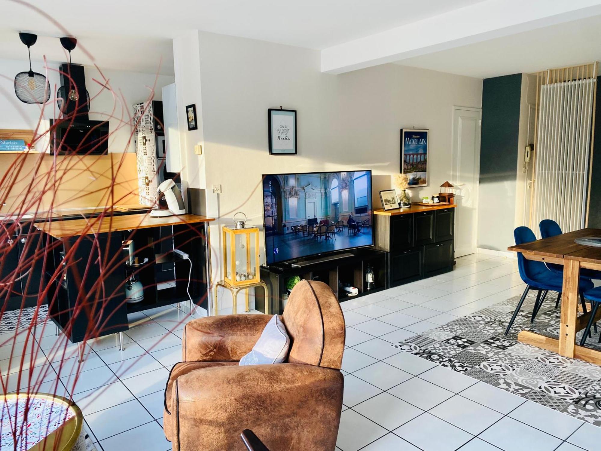 Voiles Sur Morlaix: Vue Port, 4 Personnes, Parking Apartment Екстериор снимка